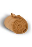 8700 Alpine Fleece Blanket Throw - Camel