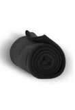 8700 Alpine Fleece Blanket Throw - Black